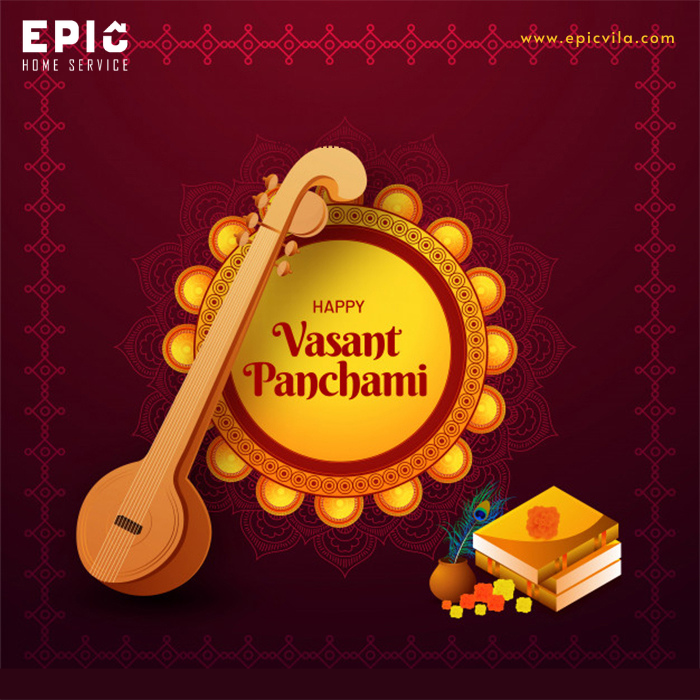 epicvila's tweet photo. All around are beautiful sights, flowers, birds, sweets and kites, Basant Panchami truly delights!
Happy Basant Panchami!

#basantpanchami #saraswatipuja #vasantpanchami #saraswati #love #india #basant #puja #goddess #art #festival #happybasantpanchami #panchami  #epichomeservice https://t.co/hNoDDXPRIc