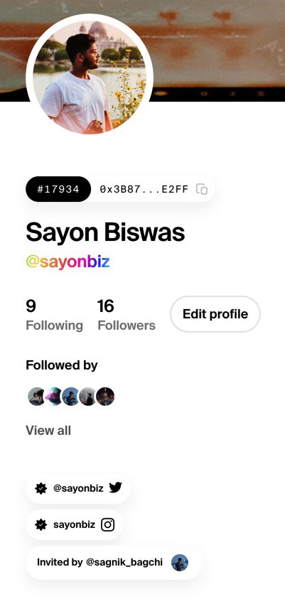 GM everyone.
Finally on @withFND 🚀

Huge thanks to <a href="/bagchi_sagnik/">sagnik</a> for the invite❤️❤️
