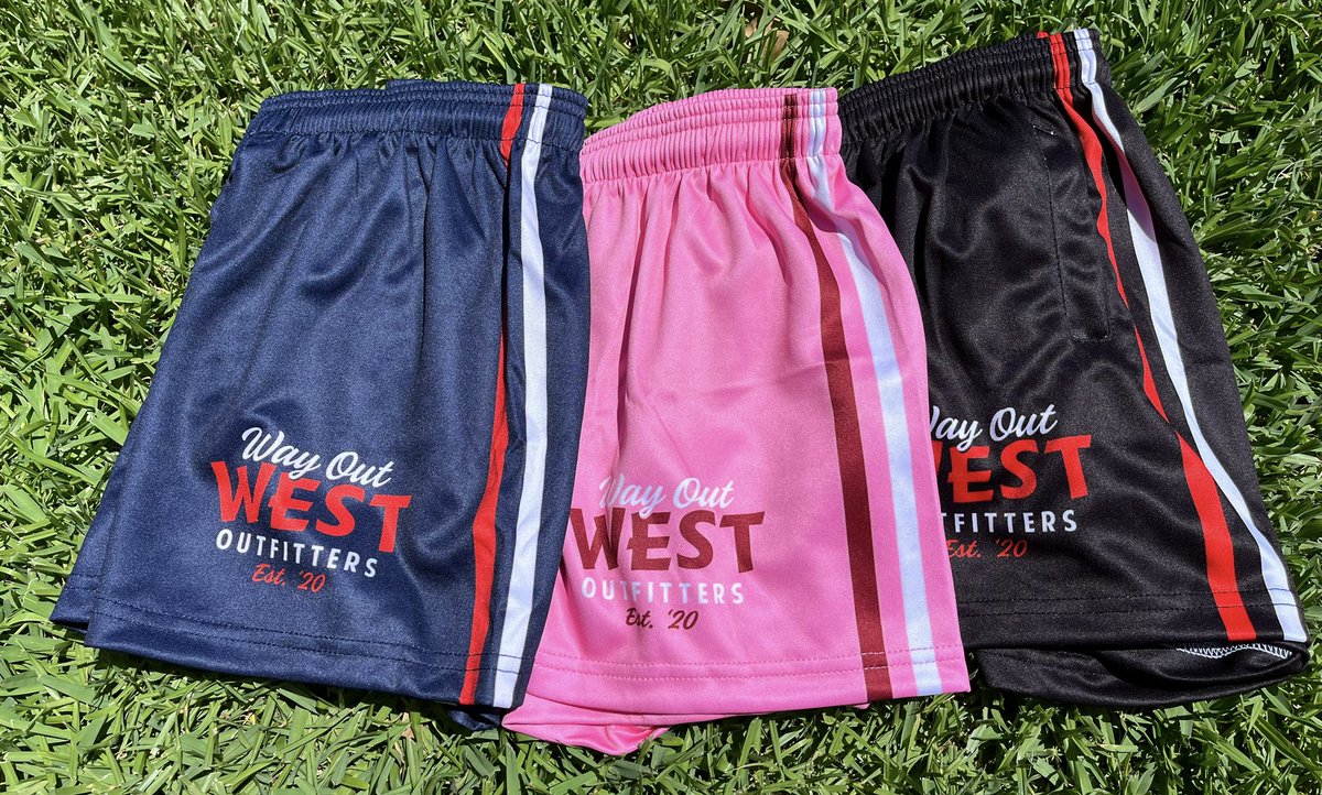 ✨ SURPRISE ✨
Pink footy shorts online now!! 💗
Navy footy shorts have also been restocked ✨

- Afterpay now available online 🛍

wayoutwestoutfitters.com.au

#wayoutwest_outfitters