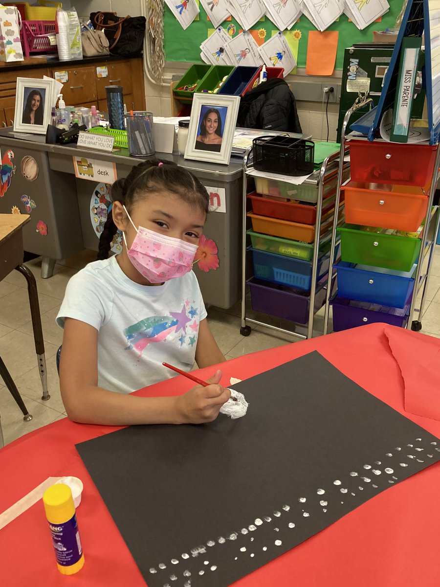 These ENL first graders did an amazing job following a directed drawing to practice winter vocabulary!