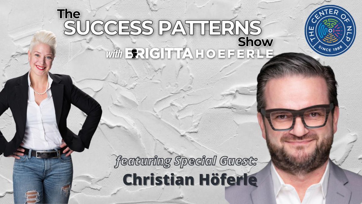 Hoeferle's tweet photo. Tune in Tuesday (2/8) at 4:30pm EST
I'll be a guest on @GittaHoeferle's
𝗦𝘂𝗰𝗰𝗲𝘀𝘀 𝗣𝗮𝘁𝘁𝗲𝗿𝗻𝘀 𝗦𝗵𝗼𝘄

Is it presumptuous to expect that she'll go easy on me with the questions? After all, we share a last name and pretty much everything else.

https://t.co/1CTw8wzkzR https://t.co/ukoaxbKmfb