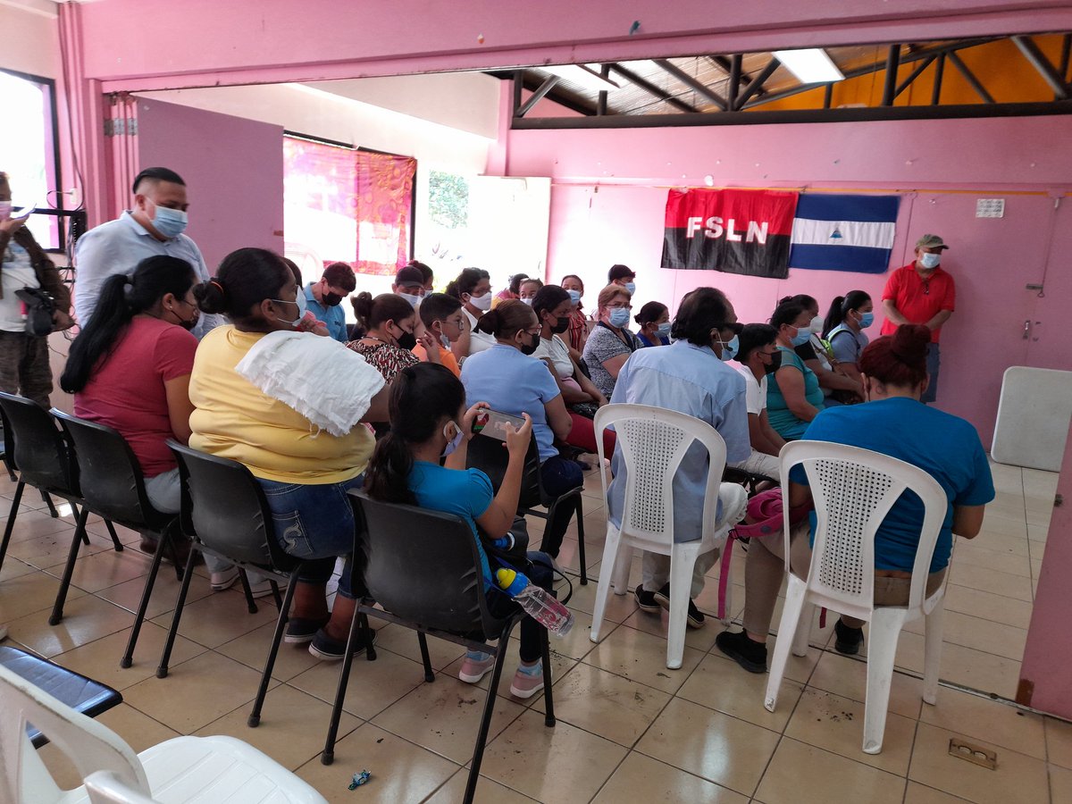 M5Juana's tweet photo. ❗🇳🇮//#AmoraNicaraguaD6\\🎉 Con Mucha Alegria Pobladores Asistieron A la GranFeria Dermatológica mi hospital en mi comunidad🏥🩺👩🏻‍⚕️En El #Distrito 6.1 De #Managua ✌🏾🖤❤️
#SomosPuebloPresidente
@Yesenia_lopez83 
@VirginiaCaler10 
@VivaNicaragua13 
@nuevaya 
@zacharyperalta https://t.co/ZGFI9KtcuH