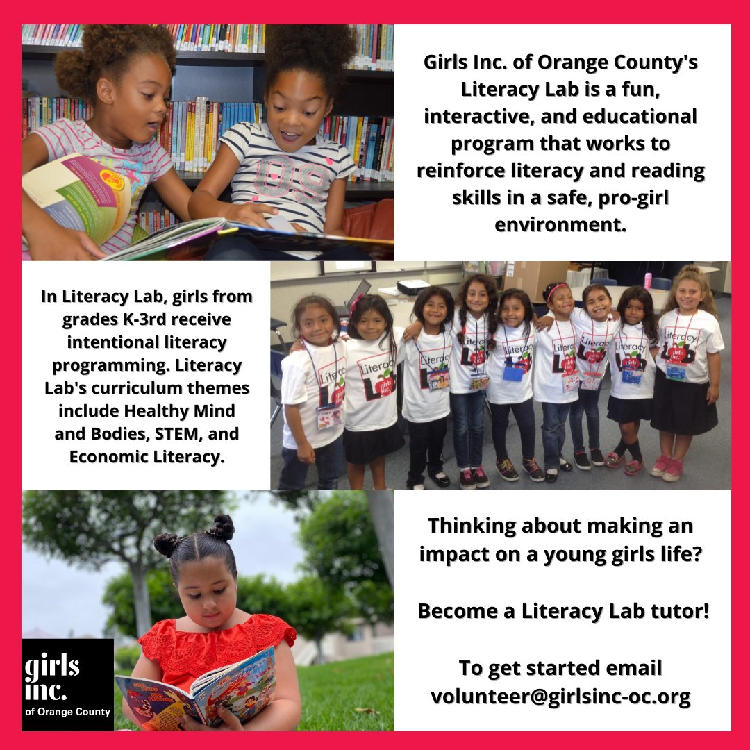 In honor of #BlackHistoryMonth Girls Inc. of Orange County would like to highlight all of the amazing Black women who have been so essential to implementing change in our world and inspiring so many young girls. #GirlsIncOC