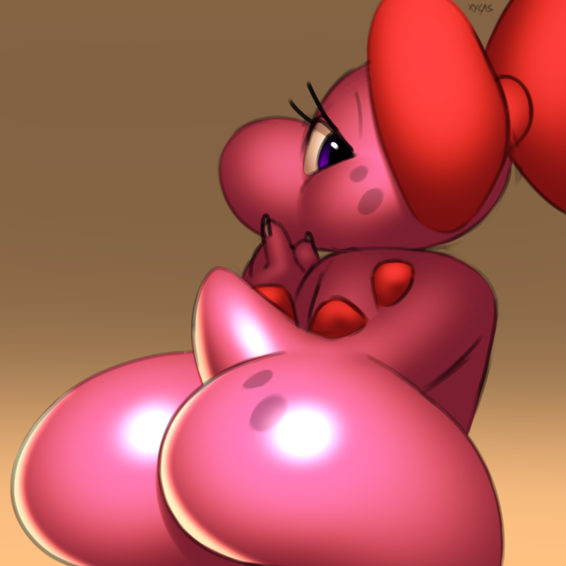 Not too many people know this, but Birdo happens to be rather bottom heavy ...