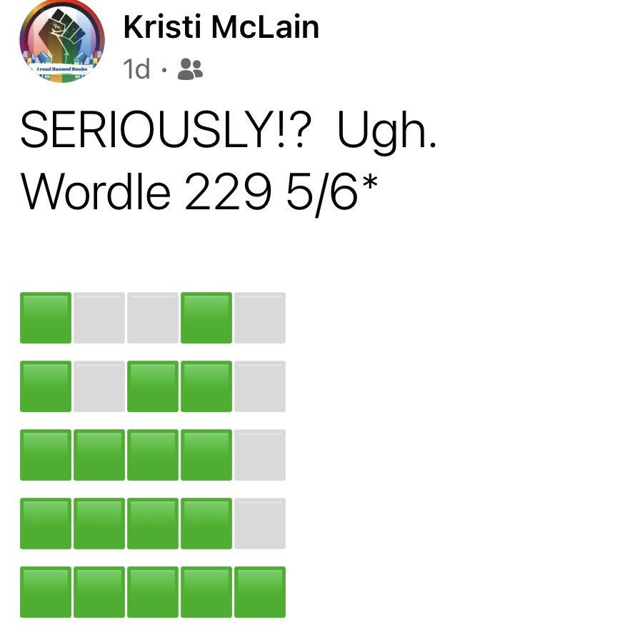 kristimclain's tweet photo. @DebKoker Right there with you. https://t.co/SXxiiSgudB