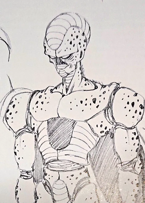 @ComixVillain Rough sketch by Akira Toriyama 