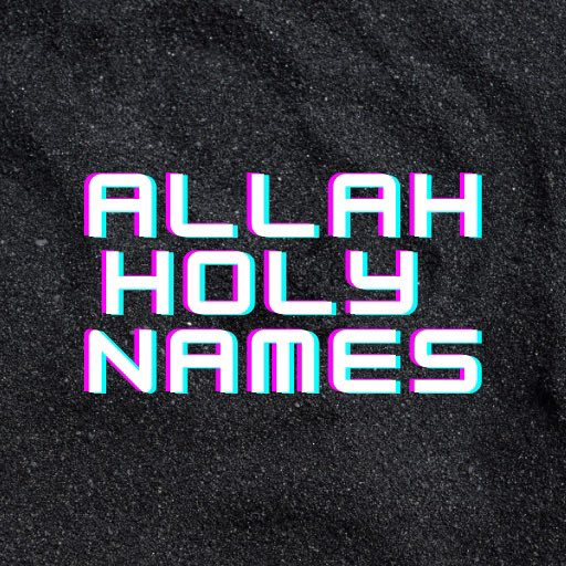 ALLAH HOLY NAMES NFT tweet media