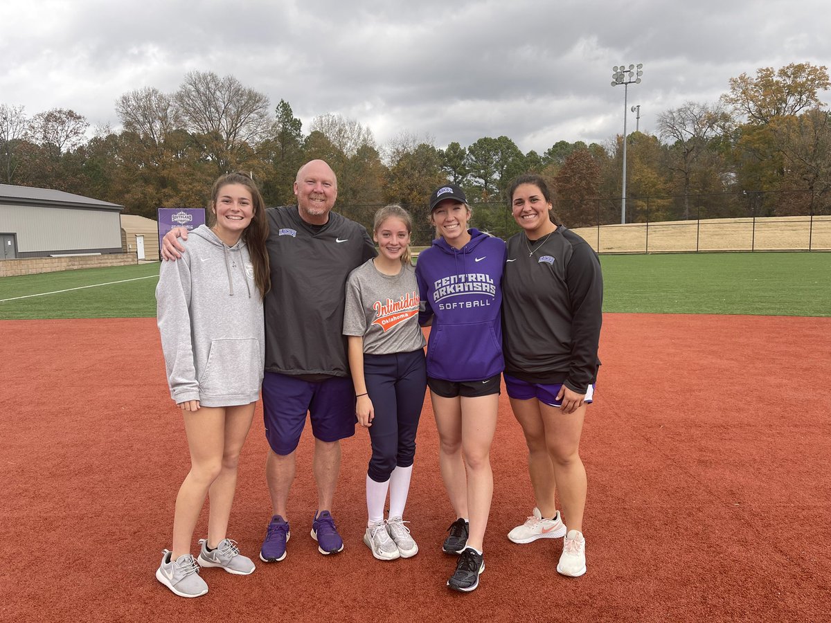 Went to camp at UCA. Got to meet the coaches and some of the players. Learned some new drills. Great camp!🥎🥎 <a href="/CoachJenParsons/">Jenny Parsons</a> <a href="/jays_johnson/">Jordan J.</a> <a href="/UCASoftball/">UCA Softball</a>