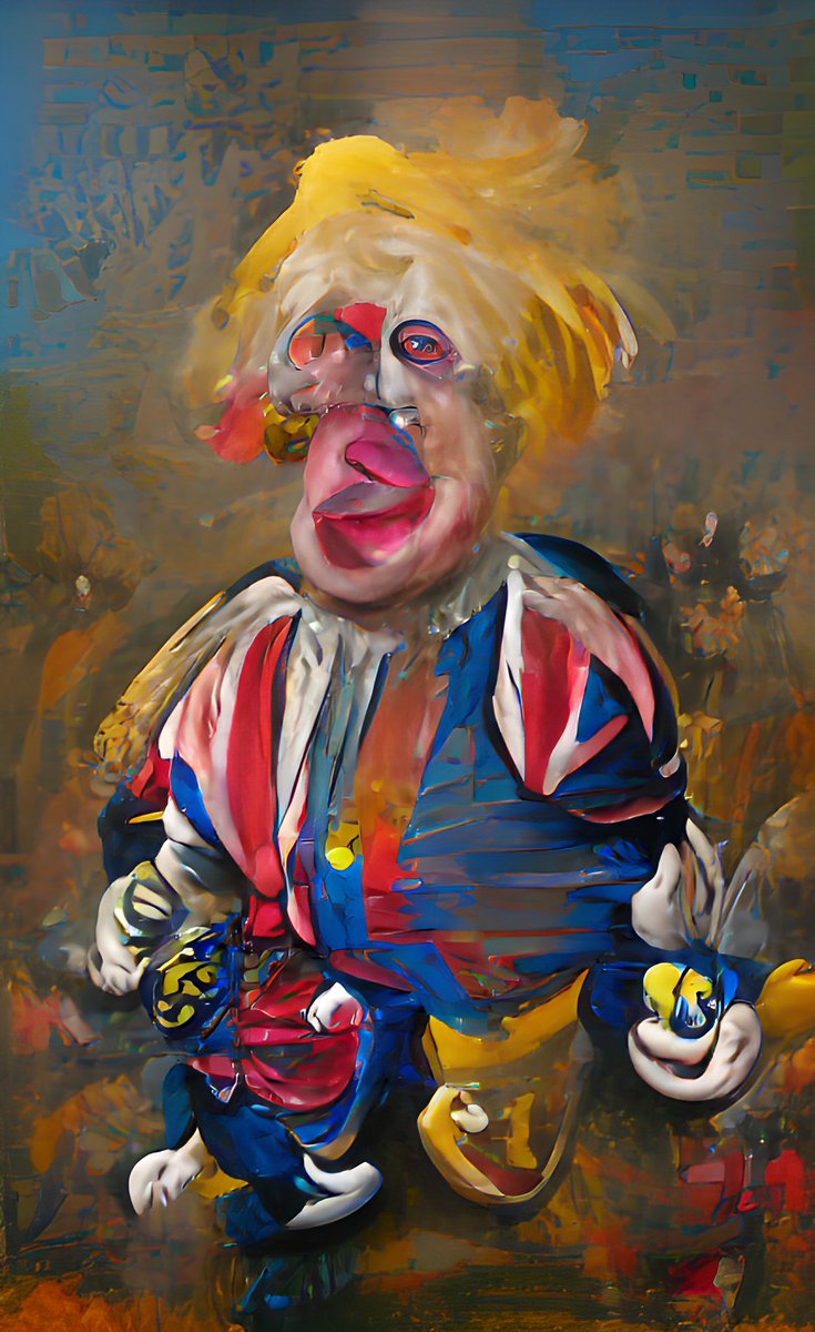 borisfeverdream's tweet image. Boris Johnson Clown