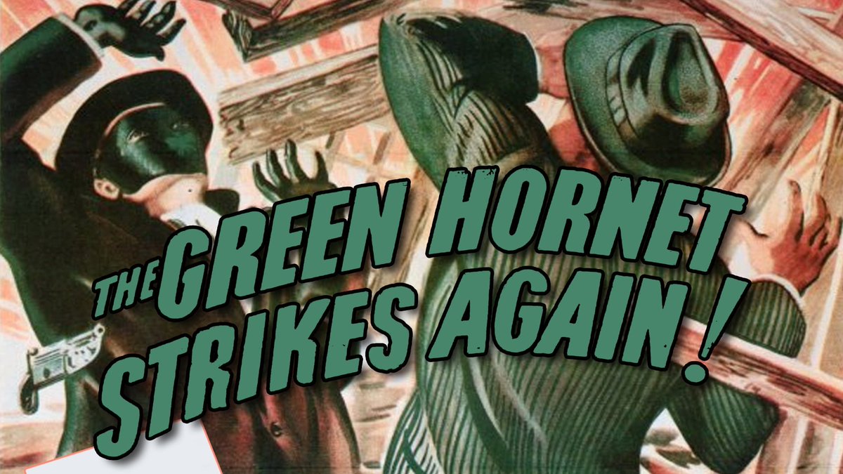 Join us as we watch the GREEN HORNET STRIKE AGAIN PT2 at 11pm EST. #oldserial #classicmovies #retromovies #GreenHornet

w/@tbdeinc 

youtube.com/watch?v=KuwHmn…