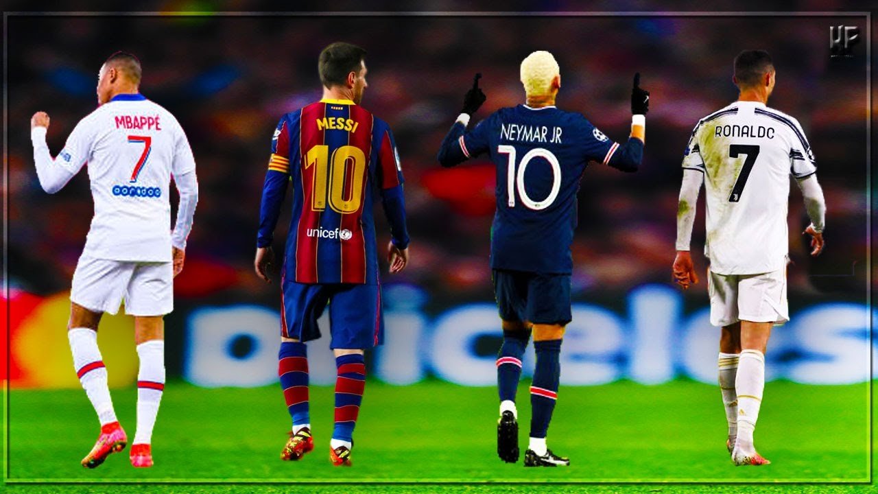 Neymar And Messi And Ronaldo