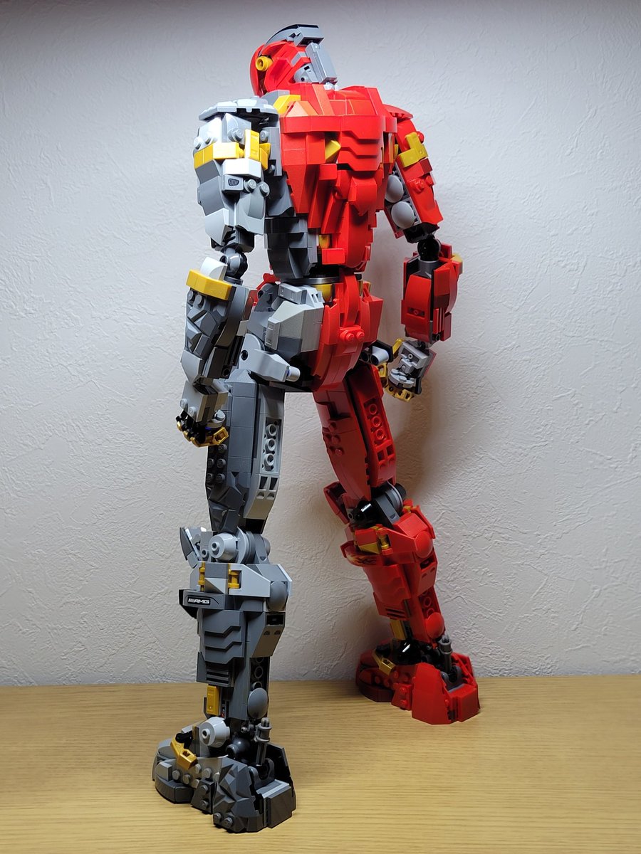 ニンジャゴー71720ファイヤーストーンに膝関節を追加したらアイアン