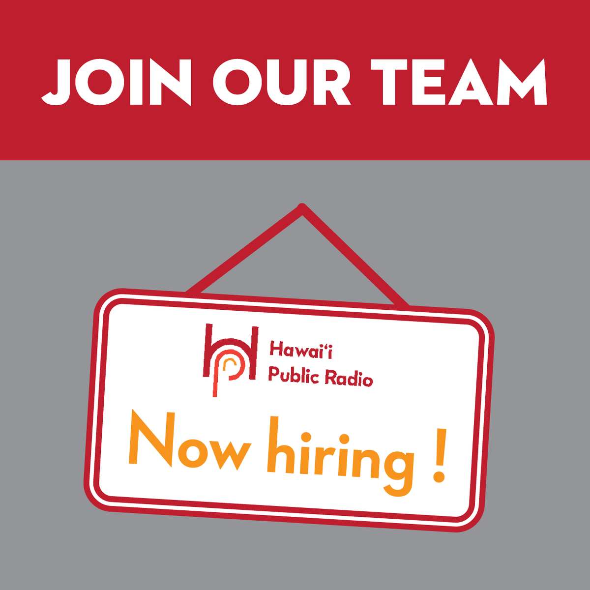 wearehpr's tweet photo. We're Hiring! HPR is looking for a full-time Membership Coordinator to give our station members and volunteers the care and support they deserve. Deadline to apply is February 25.
https://t.co/lEpcDE8RWc
#SupportHPR #WeAreHPR #HawaiiPublicRadio #hiring #joinourteam https://t.co/wzb6hgoezY