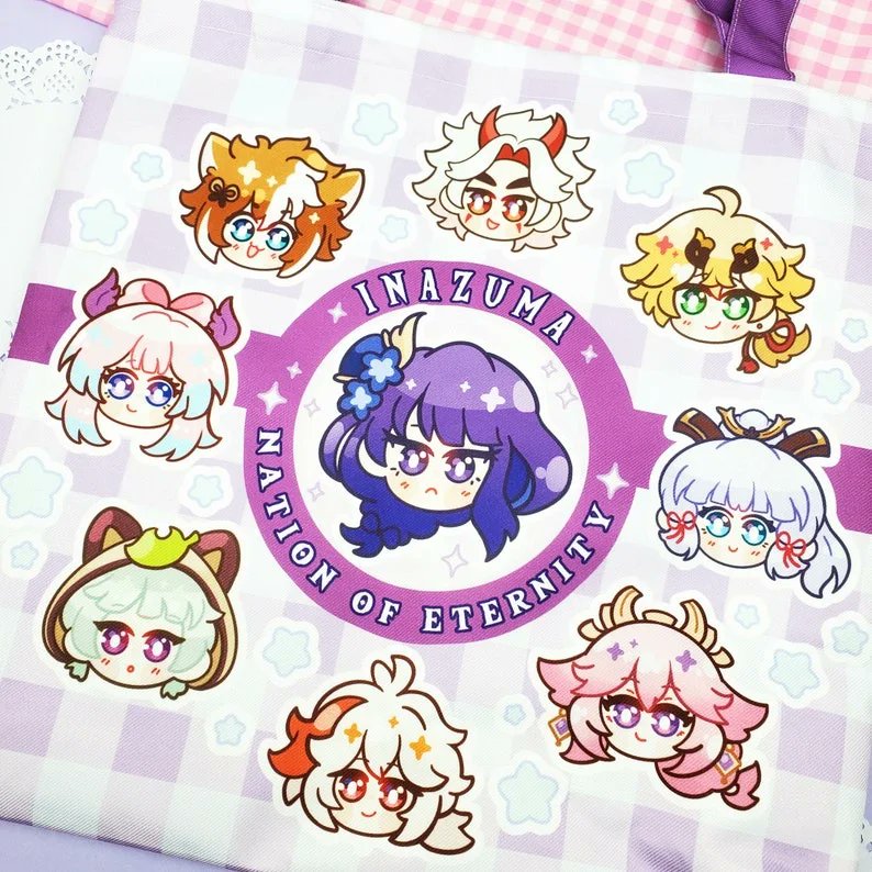 BotTwinsArt's tweet photo. Our Inazuma tote bag!!
#genshinimpact #genshinimpactfanart #YaeMiko https://t.co/qTkfNSjdtw