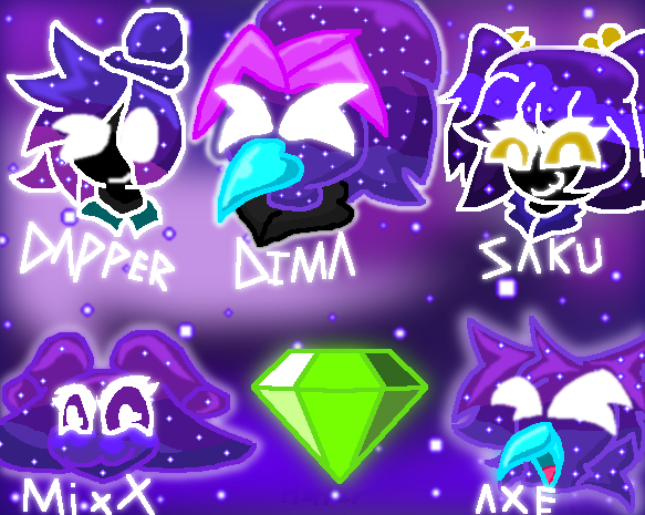 bossmiller52's tweet photo. Made this for These people
@D4pperAndr01d @Dimaterialized @Saku_Tulipa @Twisted_MixX @AxeMystified 

Hope you enjoy the cosmic version of yourselves 

#art #cosmicbird 🎨🎨 https://t.co/HX4eTCxPjU