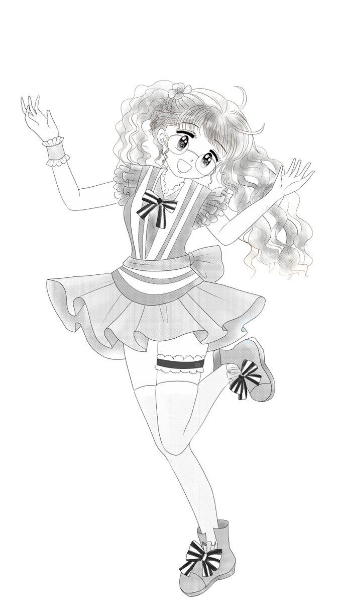 昨日描いた絵です(*'▽`*)
恋の魔法とおまじない686-1色塗途中、イラストACさん素材ちびモブ会社員、新4月18日アルストロメリア白黒化
昨日変な恰好で居眠りしたら、起きてからひどい眩暈で
布団をひいてまた寝ていたのでこれだけです( ゜Д゜) 