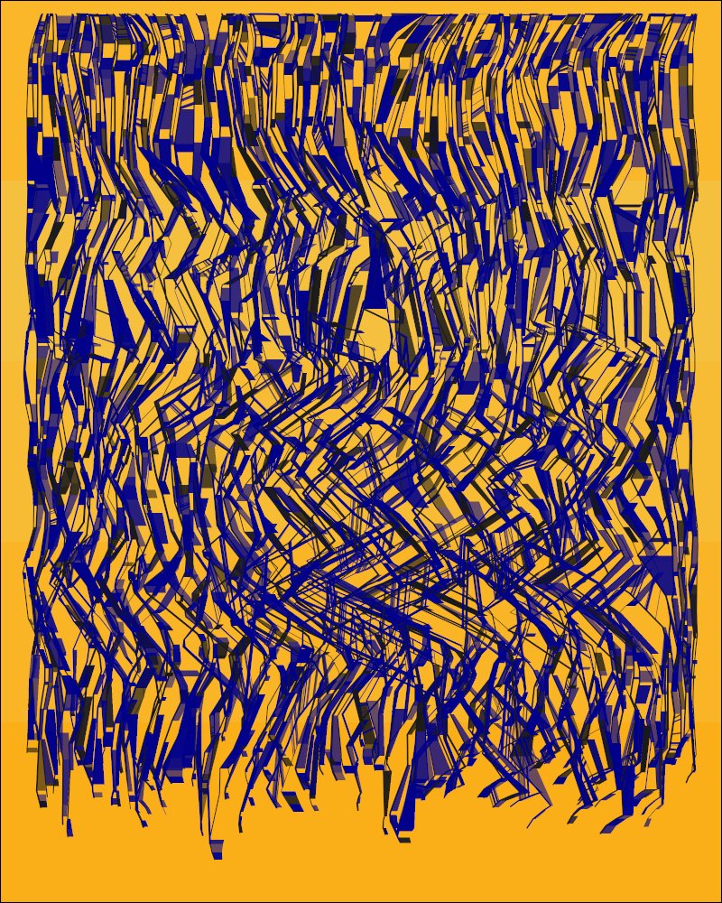 KennyVaden's tweet photo. Sublimation (R code)

This generative piece created “drip lines” and smoothed random sub-regions for the spatial results seen here.

#generativeart https://t.co/YBrwBrfUwA