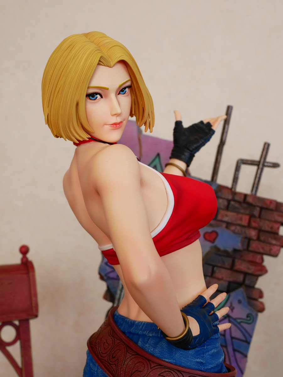 レビュー】 Epoch Studio Blue Mary 1/4 H54cm 666pcs KOF14 SNK