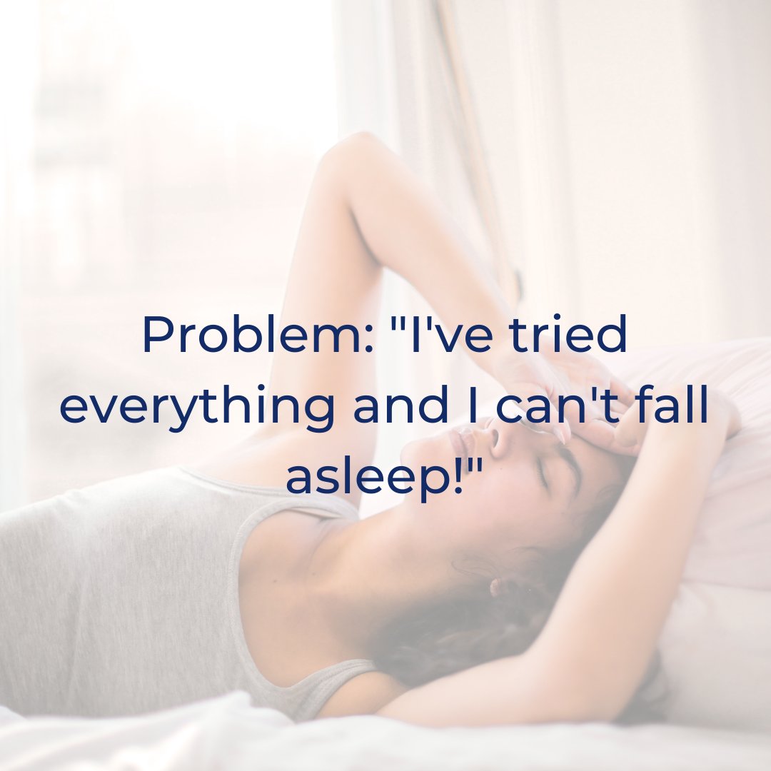 Often times, lack of sleep is tied to the things that we do while we are awake. Try writing in a journal and consuming snacks that are high in melatonin before you go to sleep. Wind down with things like meditation, yoga, or deep breathing to slow your heart rate before bed.