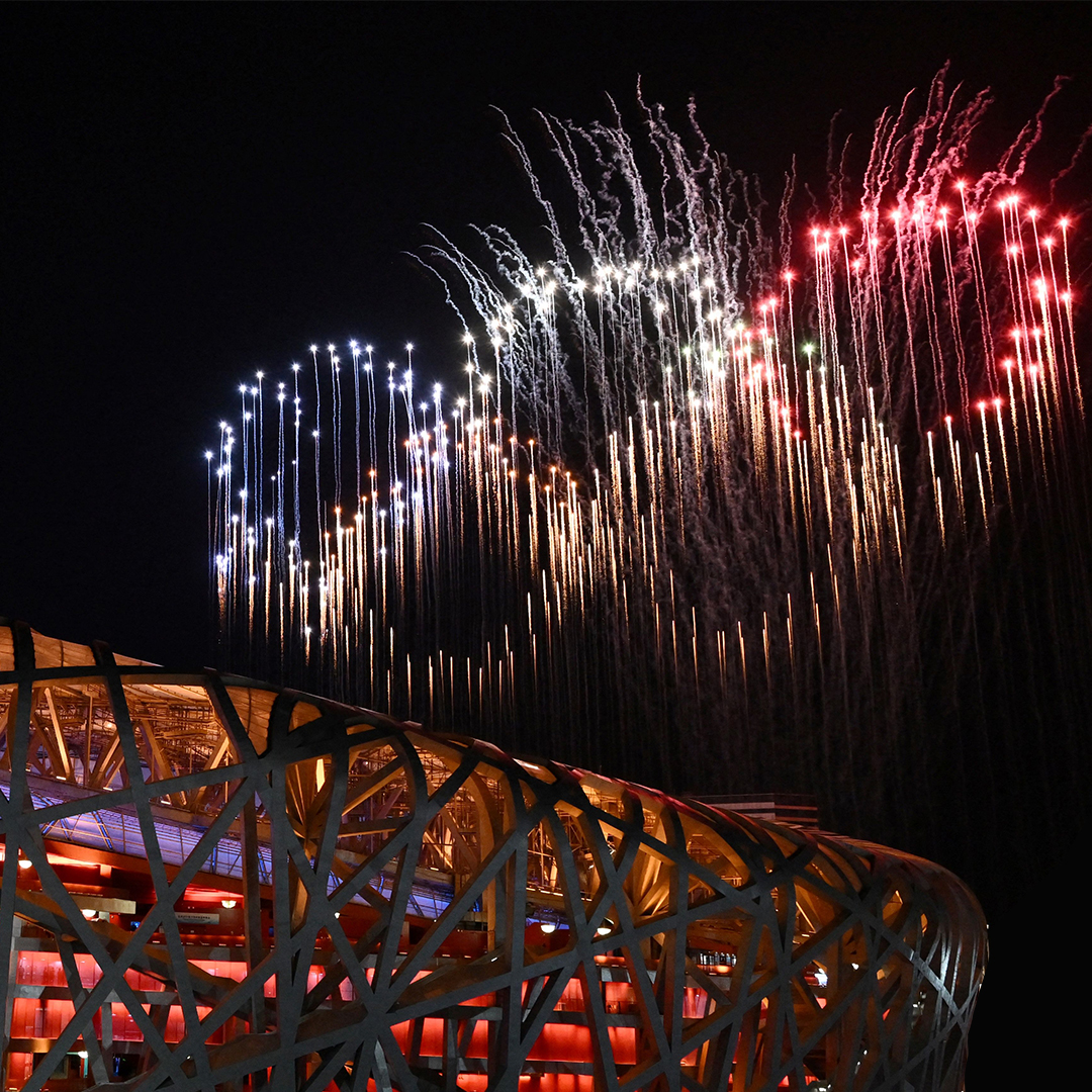 NBCSports's tweet photo. RINGING in the 2022 #WinterOlympics. https://t.co/9G6IBGQU0o