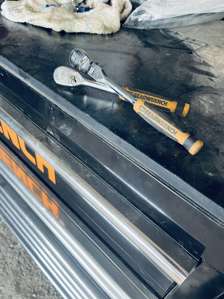 gearwrench's tweet photo. Ratchets at rest... but not for long! #GEARWRENCH #90T #ratchet https://t.co/U7PdE4RSsN