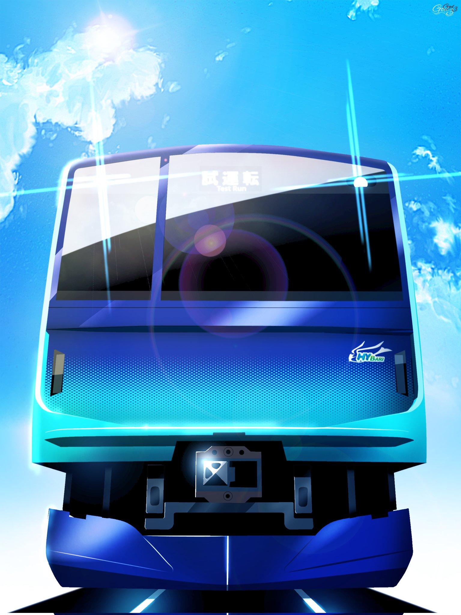 God3 遂に姿を現した未来の電車 Hybari ひばり ことfv E991系水素燃料電池車がj Trec横浜から出てきたようです 鶴見線や南武線で試験をする予定です 早期の実用化が期待されています E991系 水素燃料電車 電車 鉄道 鶴見線 南武線 T