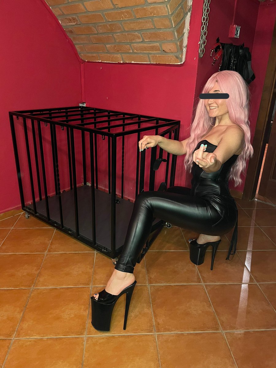 MistressFreya07's tweet photo. Let me cage u 😈 So I can have fun 😃 https://t.co/0YEuFuy4p1