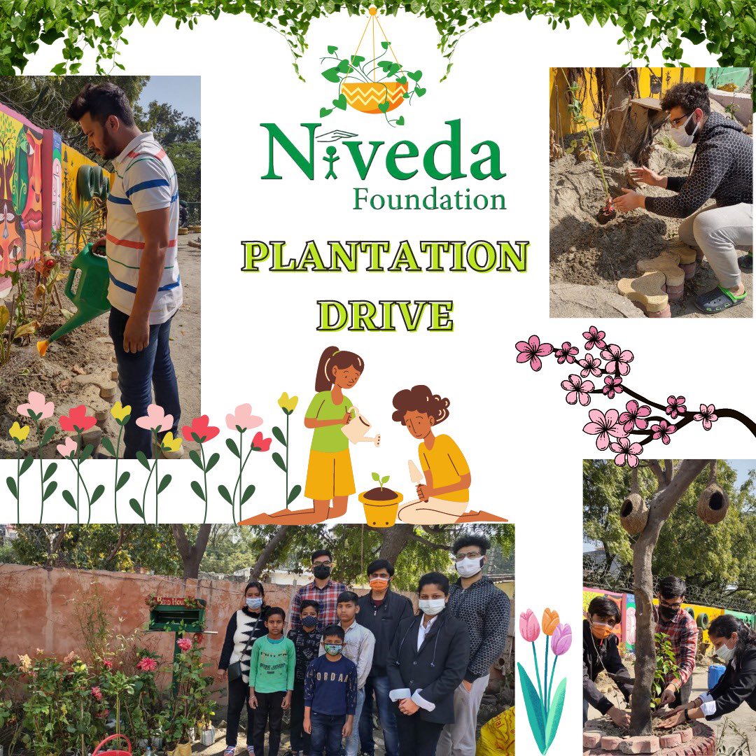 niveda_ngo's tweet photo. "Plant a tree to get oxygen for free".
Today, Niveda Foundation conducted a tree plantation drive, planting a hope for the future generations. #mynoida #saveenvironmentt #greennoida #SwachhSurvekshan2022 #climatechange https://t.co/7lBe209klu