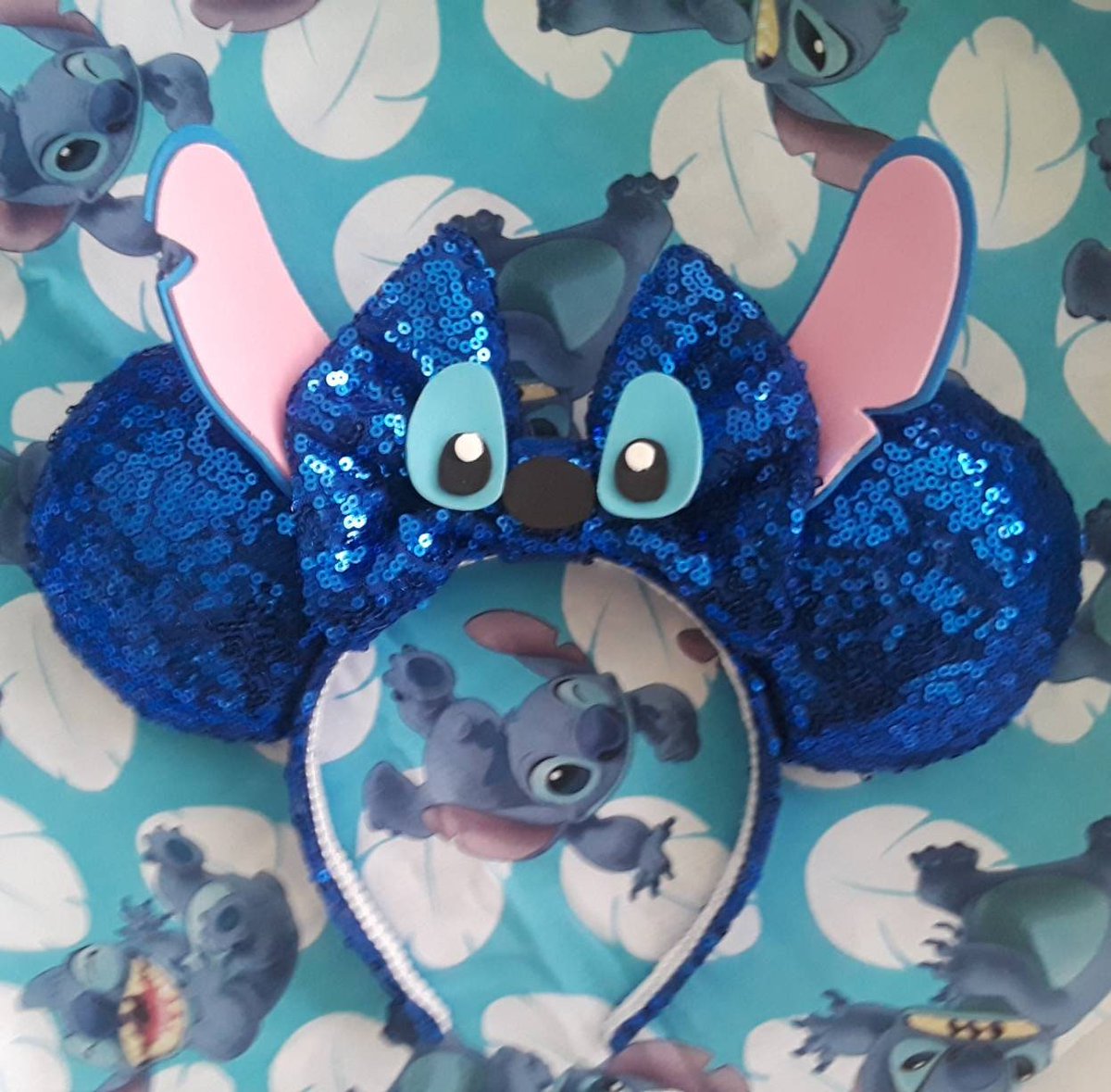 weplayitbyears's tweet photo. Excited to share the latest addition to my #etsy shop: Stitch ears, Stitch mouse ears, Stitch ears headband, Lilo and Stitch handmade Mouse Ears #waltdisneyworld #disneyland #minniemouseears #custommouseears https://t.co/hAShDCr9FB https://t.co/9b2OVkac1U
