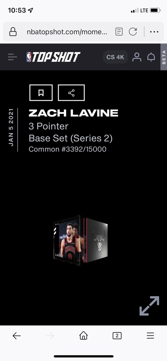 💫 NBA TopShot Giveaway 💫              ➡️ RT &amp; Tag 1 TopShot Friend                It’s #NBAAllStar  Weekend <a href="/ZachLaVine/">Zach LaVine</a> is a 2x time All-Star and I’m proud he represents my great city and team ⏰Ends after Dunk Contest Tonight #NBATopShotThis  #NBA75  #BullsNation #NFTGiveaway