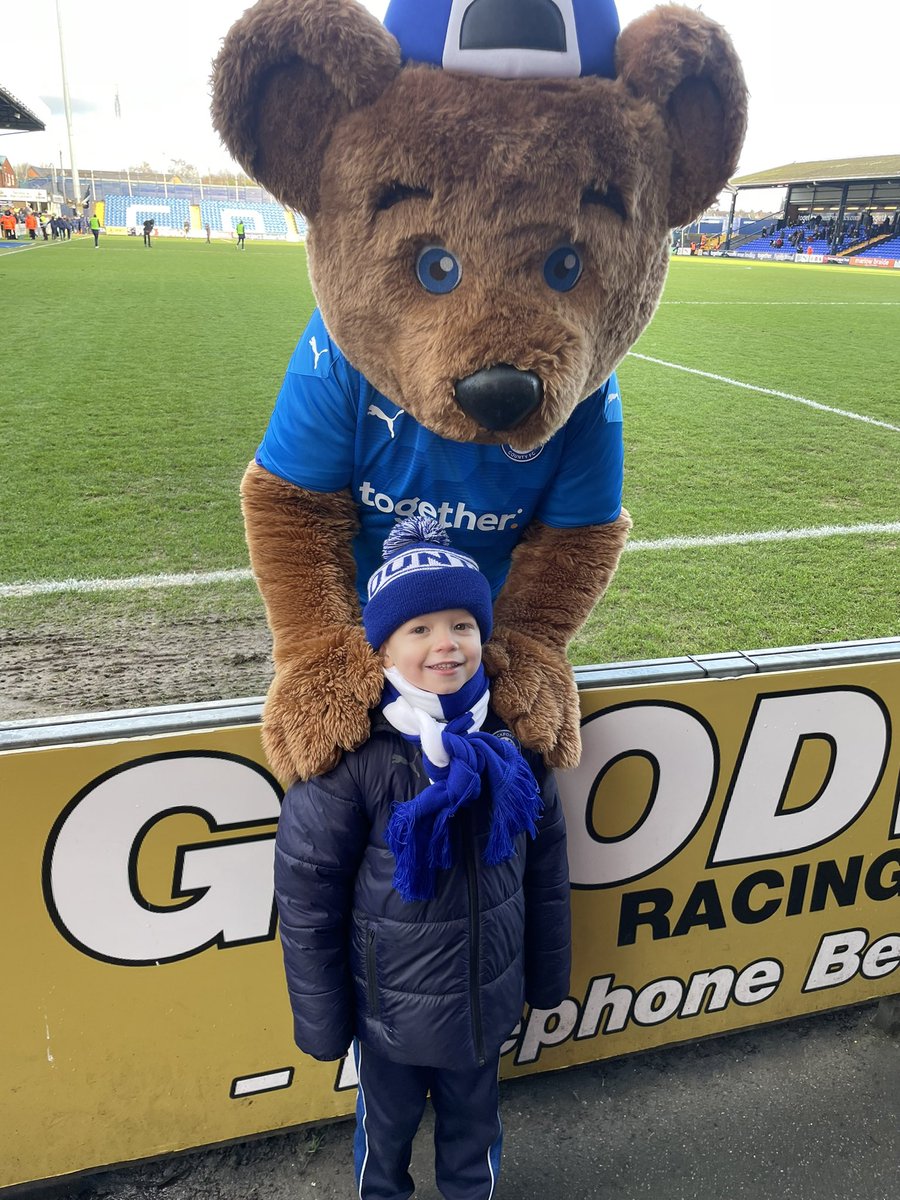 Love the fact he’s took to football &amp; most of all loves coming to county he’s a proper hatter now 😍, Next one is the (A)