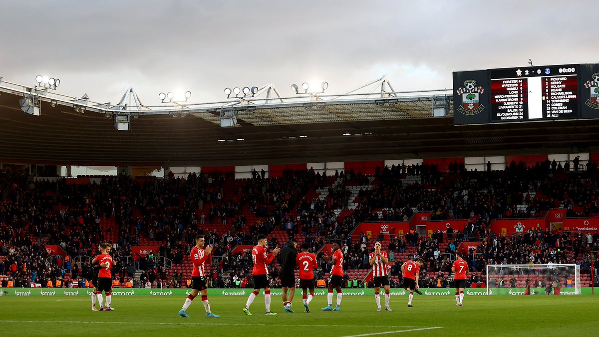 Unbeaten in 9️⃣ games at St Mary's. 

Our house. 🏡