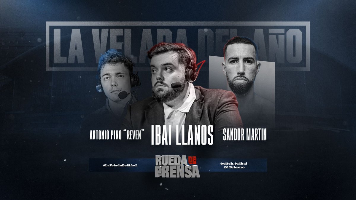 Hoy no hay directo. Estamos preparando todo para el evento de mañana. A las 20:00, comenzará el stream y conoceréis todos los combates. Todos los boxeadores estarán en el evento de manera presencial. Nadie ha conseguido acertar los 5. Me muero del hype.