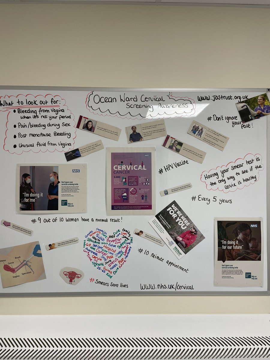 Team Ocean Suite (@teamoce93717535) on Twitter photo Ocean Suites Monthly Update Board #cervicalscreening
Make sure your smears are up to date girls #smearssavelives
@JoTrust <a href="/UHP_NHS/">University Hospitals Plymouth NHS Trust</a> Ocean Suites Monthly Update Board #cervicalscreening
Make sure your smears are up to date girls #smearssavelives
@JoTrust <a href="/UHP_NHS/">University Hospitals Plymouth NHS Trust</a>
