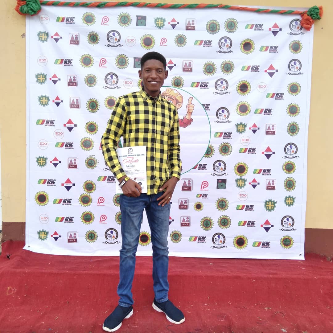 AjimosunIsaac's tweet photo. Today, by God's grace, I attained another height in my career as I got inducted into the body of Institute of Safety Professionals of Nigeria (ISPON) as a Charted Safety Practitioner. Congratulations to me!!!
A. A. Isaac (AISPN)
#ISPoN #safetyprofessionals #nigeria #career2022 https://t.co/aUQ0ewON0K