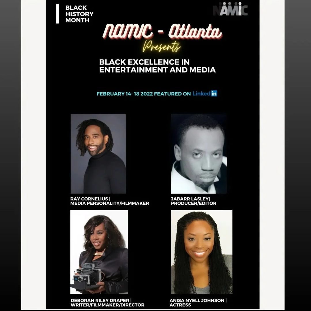 BarrFoxx's tweet photo. I shoot for the moon so I can be among the stars!
Thank you to @chelsyeburrows and @NAMICAtlanta for recognizing, spotlighting and promoting #Blackexcellence in the #arts!
#blackhistorymonth #namicatlanta #jabarrlasley #superproducer #iproduce #producerlife #television #film https://t.co/YmljvsinUd