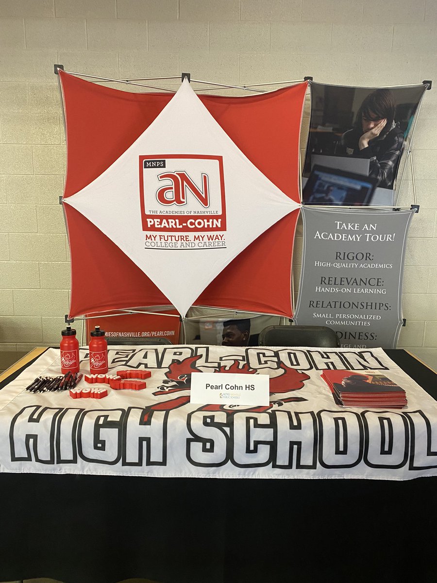PearlCohnHS's tweet photo. Just wrapping up @MNPSTalent recruitment fair. We are committed and intentional about ensuring our students have qualified and passionate teachers. #engagedclassrooms #transformteaching #transformlearning @MiriamHarring14 https://t.co/TZW4txiKqE