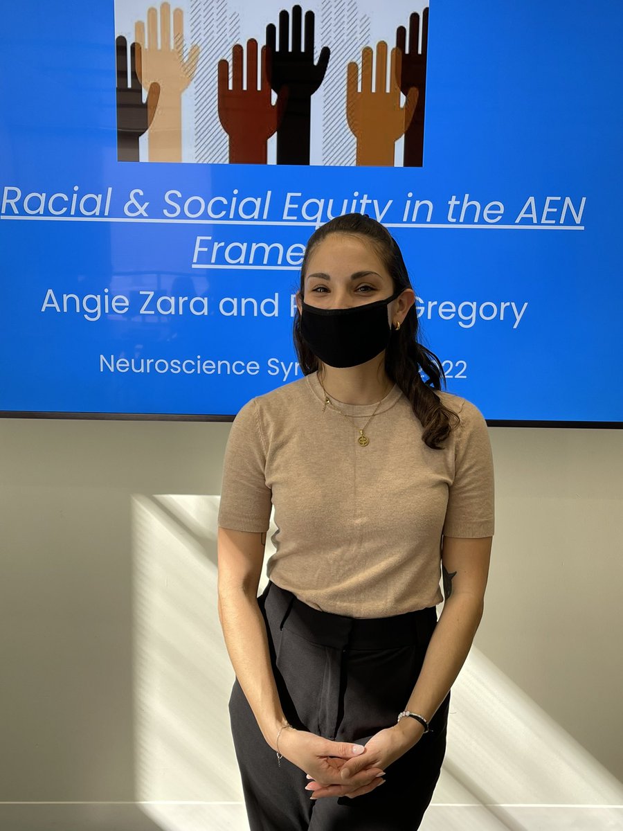 clhernandez3's tweet photo. Learning with the amazing Angie Zara #neurosciencesymposium https://t.co/TMJ9HkOzll