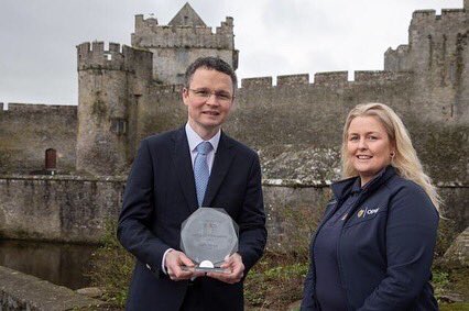 LocationGuild's tweet image. Congrats to #CahirCastle &amp;amp; #OPW for winning the #EuropeanFilmCommissionsNetwork Location Award! They saw off competition from Norway (Dune), Spain (The Crown), Croatia (Murina) &amp;amp; Germany (The Queen’s Gambit). 
It was nominated following its use in ‘The Green Knight’