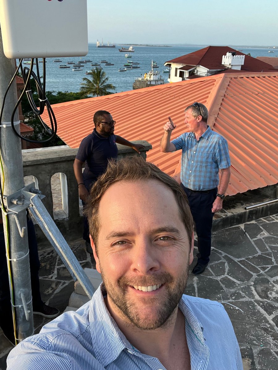 To ensure maximum coverage of our dynamic mobile #network, we take great care inspecting the air node sites - checking the direction of the #antennas in relation to other air node sites, potential users &amp; the streets of Stone Town, #Zanzibar.

<a href="/andrew_s_wm/">Andrew Soper</a> #Blockchain #IOHK $WMT