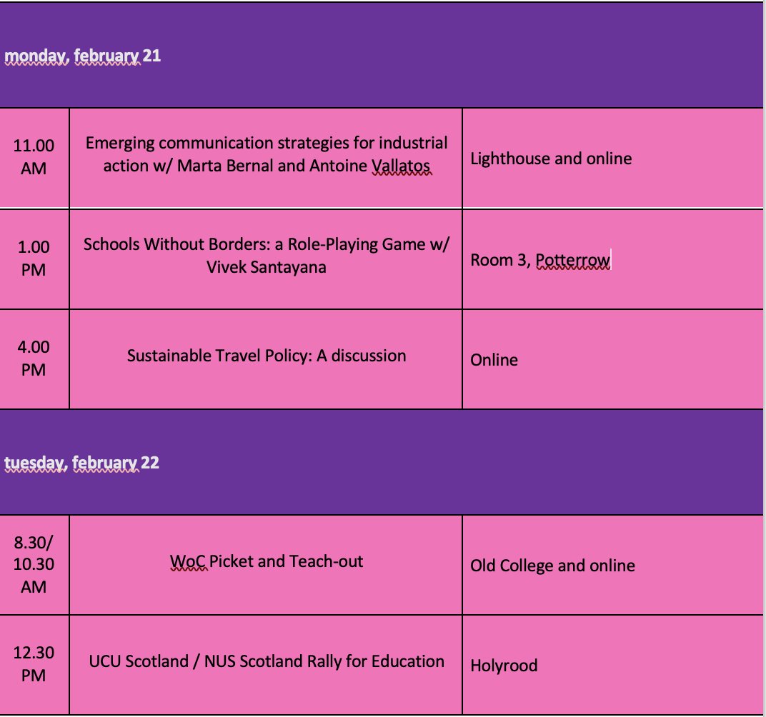 ucuedinburgh's tweet photo. week 2 teach-outs! #AtBreakingPoint #4Fights https://t.co/vbvOwFHQ6Y