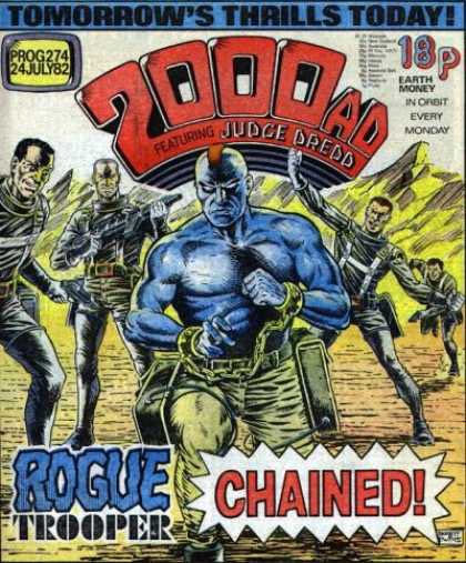 leemilmore's tweet photo. But my first proper @2000AD was this. I never missed a prog after this, addicted to Thrill Power. #RonSmith drawing the League of Fatties. Who wouldn’t love it. #2000AD45 https://t.co/MhWiZJAlD7