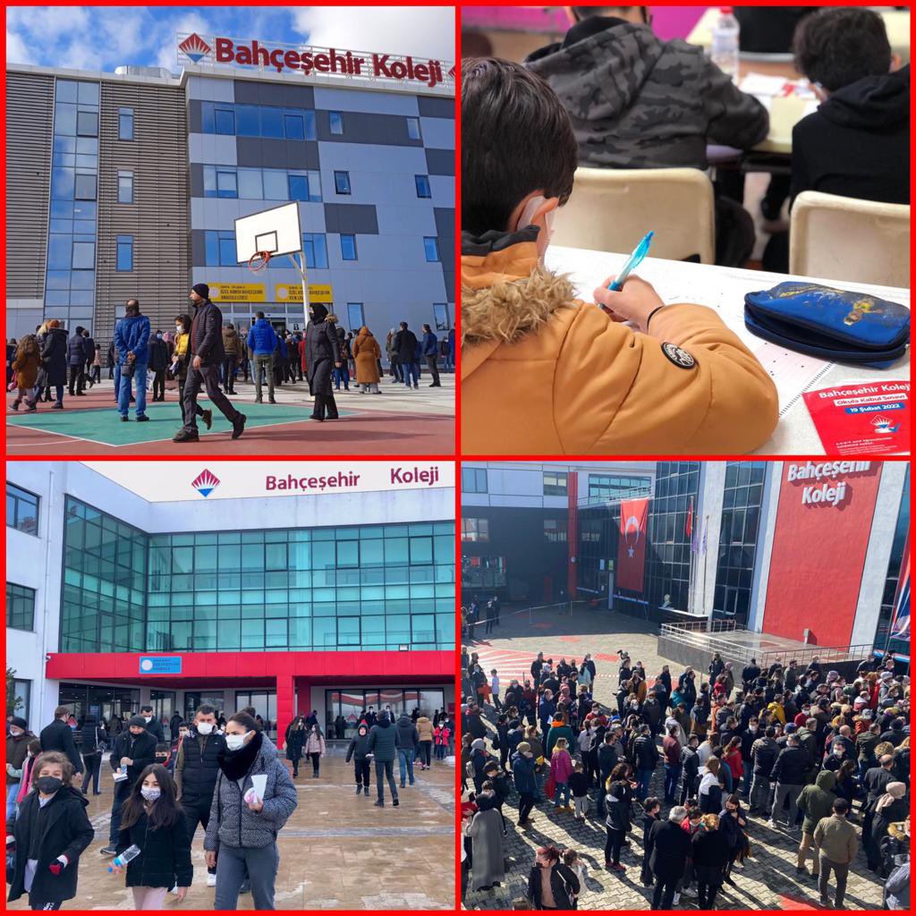 4, 5, 6 ve 7. sınıf öğrencilerine yönelik bugün düzenlenen Bahçeşehir Koleji Okula Kabul Sınavı’nda Türkiye geneli 110 bin aday “Bahçeşehir Kolejli” olmak için yarıştı.

Yoğun ilgi gösteren tüm öğrencilere ve velilere teşekkür ederiz.

#bahçeşehirkoleji❤️💙