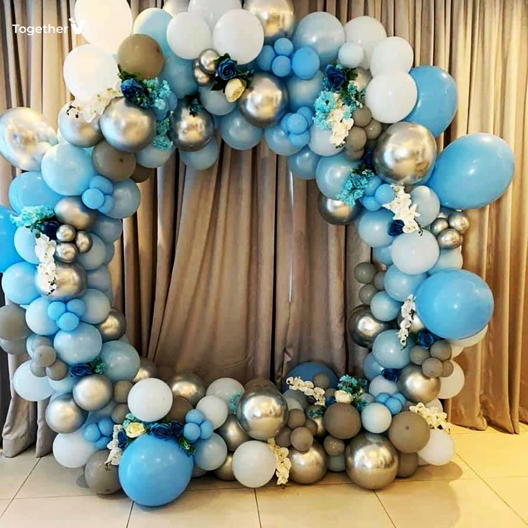 togetherV_'s tweet photo. A ring balloon backdrop would look perfect for any celebration! 
What do you think? 

#balloons #decoration #decorations #decorideas #experience #Celebration https://t.co/KBZcE0POIz