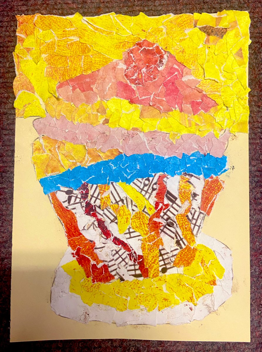 ArtRoundhay's tweet photo. Focusing on Nancy Standlee’s work, Y3 have produced the ‘sweetest’ cupcakes this half term. Beautiful intricate detailing 🧁 https://t.co/YXSnOtd5IJ