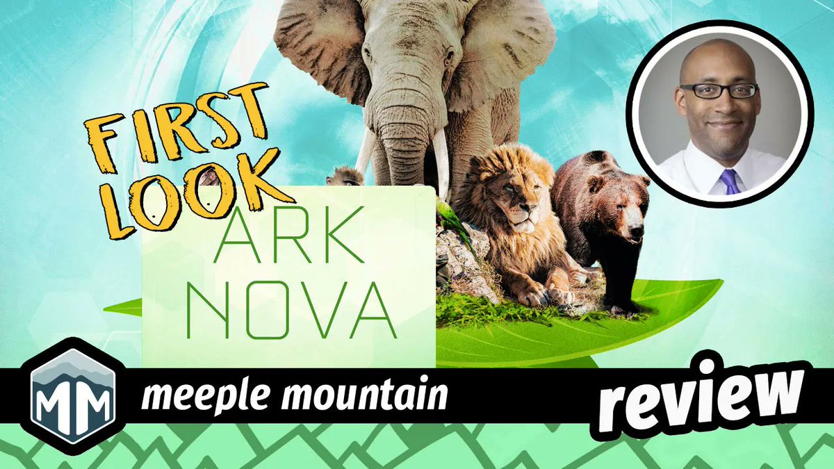 meeplemountain's tweet photo. Justin had the chance to play Ark Nova from @Capstone_Games Can it live up to the massive hype?! Check our his first look review!
https://t.co/wrBlBPD2gY
#BoardGames #ArkNova #BuildAZoo #StrategyGames #GamesWithAnimals #CapstoneGames #FirstLookReview https://t.co/Yd9KRlTuOZ