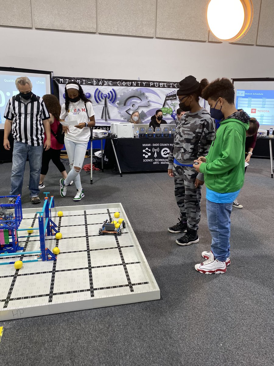stem_jfk's tweet photo. Go JFK!!!!! @CostaDevito @stem_jfk @MDCPSRobotics @E_Claude7 @1pamtaylor @jfkffa @MDCPSSci @JFK_Middle @ariodzernbc6 https://t.co/N0tcoFqjKH