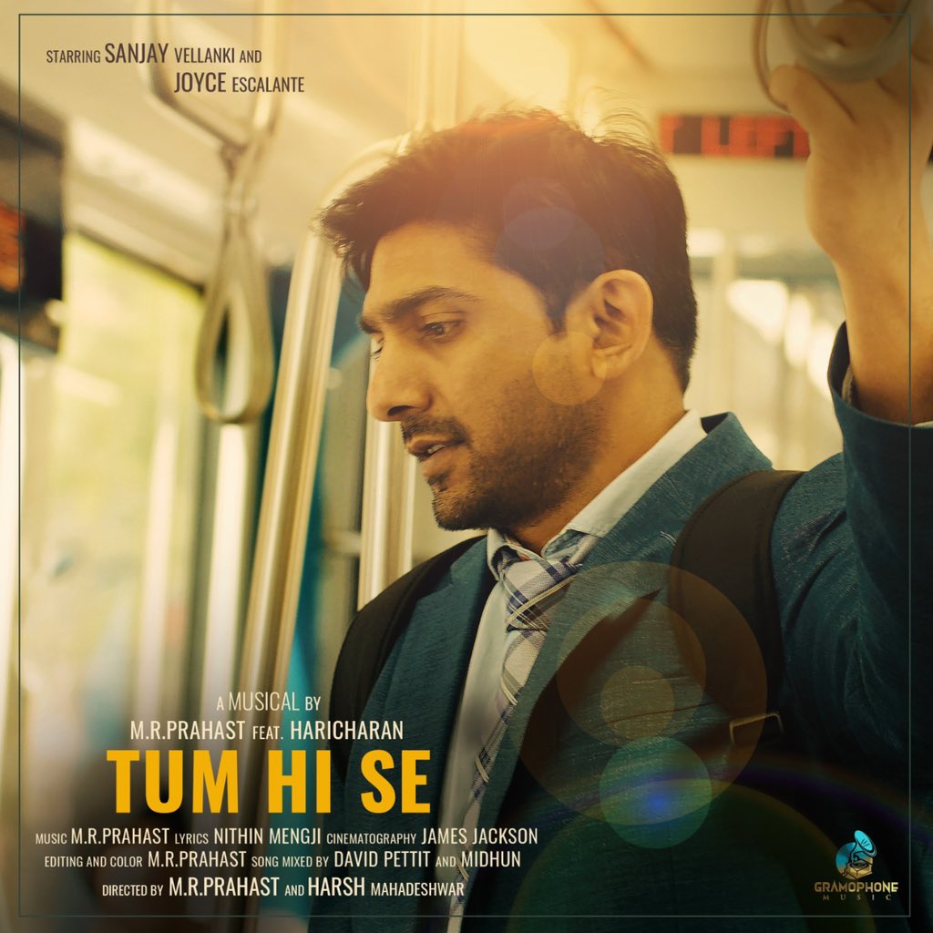 MusicGramophone's tweet photo. Tumhi se FULL SONG (Hindi Music Video)  | Ft  @HaricharanMusic , Joyce

https://t.co/NRs4j4n5Cn

Song is live on @MusicGramophone &amp; all music Platforms 🎶 

#GramophoneMusic #Music #PrivateMusic https://t.co/FYcx53VV2o