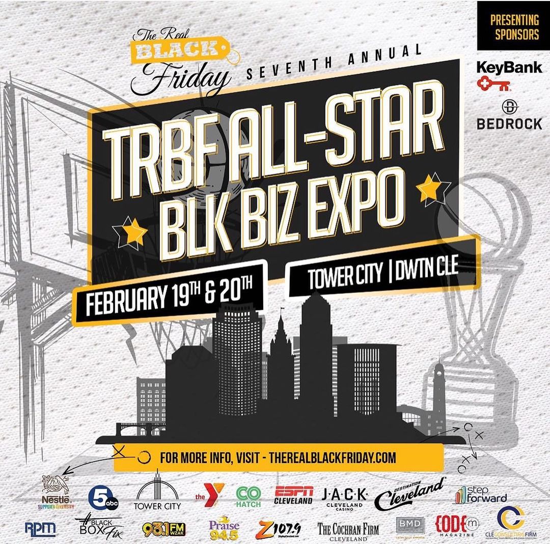 Support Black-Owned local businesses today and Sunday at the <a href="/trbf_cle/">TheRealBlackFriday</a> Expo happening from 10AM - 6PM at <a href="/TowerCityCLE/">Tower City Center</a>!

The free event features 100+ local companies, activities, entertainment for the whole family and more!

#CavsBHC | #NBAAllStar
