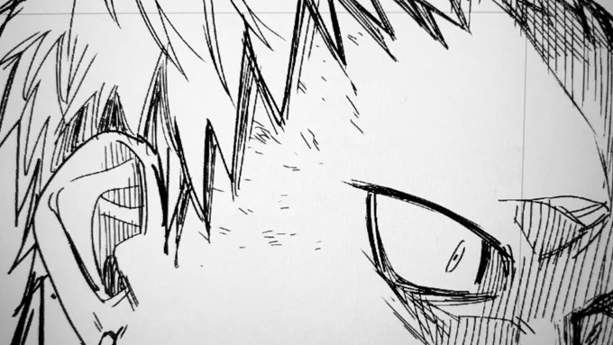 進捗…。
DZくんのこのそばかす的なヤツ、毎度どう描こうか悩みどころ。 